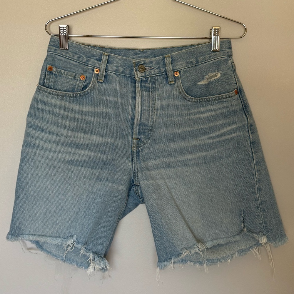 Levi's 501 90’s Distressed Jean Shorts